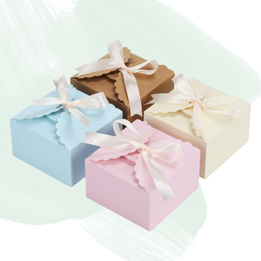 Pastel Paper Gift box